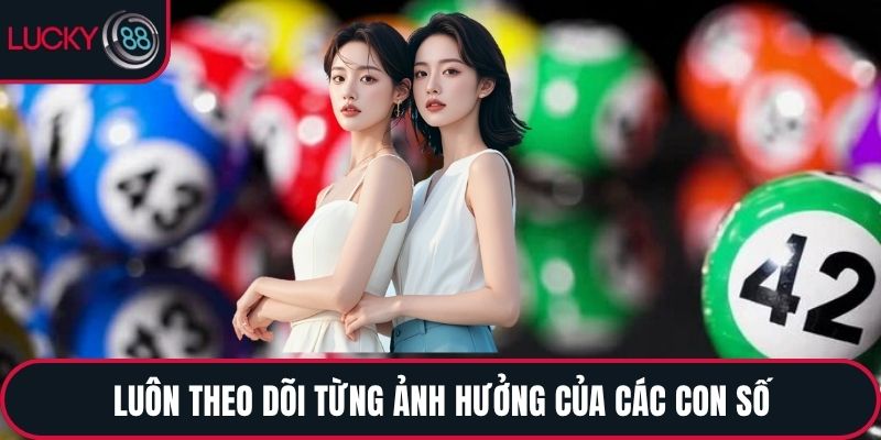 Luôn theo dõi từng ảnh hưởng của các con số